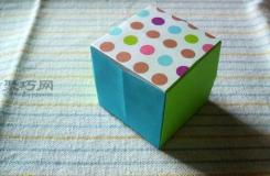 手工纸盒子 折纸盒子大全 10多种折纸盒子制作图解教程 怎么折纸盒子 聚巧网...